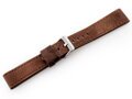 Kožený remienok W48 - PREMIUM - dark brown II - 24mm