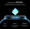 SMARTWATCH dámske G. Rossi G.RSF1-4C2-1 rosegold/black + navyše remienok (sg003b)