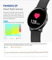 SMARTWATCH dámske G. Rossi G.RSF1-4C2-1 rosegold/black + navyše remienok (sg003b)