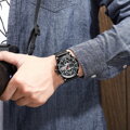 Hodinky pánske NAVIFORCE - NF9131 (zn086a) black/w. + BOX