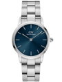 Hodinky dámske DANIEL WELLINGTON DW00100457 Iconic Link Arctic 28mm Blue