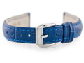 Kožený remienok W64 - blue - 14mm