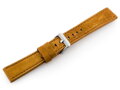 Kožený remienok W48 - PREMIUM - camel - 22mm