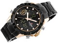 Hodinky pánske NAVIFORCE - NF9146S (zn089c) - black/rosegold + BOX