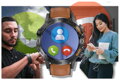 SMARTWATCH MĘSKI Gravity GT9-7 - WYKONYWANIE POŁĄCZEŃ, CIŚNIENIOMIERZ (sg021g)