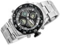 Hodinky pánske PERFECT ZEUS - A890 (zp257b) - silver/black