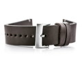 Kožený remienok W118 - dark brown- 22mm