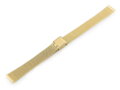 Náramok 301G - siatka HQ - gold - 12mm