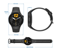 SMARTWATCH UNISEX Rubicon RNCE87 - Uskutočňovanie hovorov (sr031b)