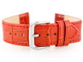 Kožený remienok W41 - red - 18mm
