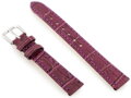 Kožený remienok W41 - purple - 16mm