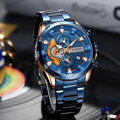 Pánske hodinky CURREN 8402- CHRONOGRAF (zc029d) + BOX