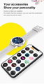 SMARTWATCH UNISEX Pacific 17-1 Náramok - silver + navyše remienok (sy010a)