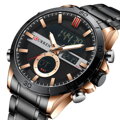 Hodinky pánske CURREN 8384 (zc023c) - DUAL TIME