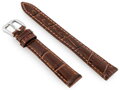 Kožený remienok W64 - dark brown- 14mm