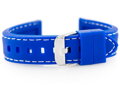 Gumový remienok na hodinky U20 - blue 20mm