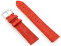 Kožený remienok W41 - red - 20mm