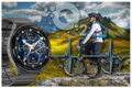 SMARTWATCH MĘSKI Rubicon RNCE99 - WYKONYWANIE POŁĄCZEŃ, ŁADOWANIE BEZPRZEWODOWE (sr046b)