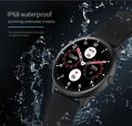 SMARTWATCH pánske G. Rossi G.RSWSF1-1A1-1 black + navyše remienok (sg003e)