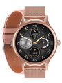 SMARTWATCH dámske PACIFIC 18-1 - Náramok + Remienok: Rosegold / pink (sy015a)