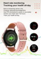 SMARTWATCH dámske PACIFIC 18-1 - Náramok + Remienok: Rosegold / pink (sy015a)