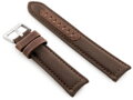 Kožený remienok na hodinky W34 - PREMIUM - brown - 26mm