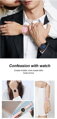SMARTWATCH dámske Pacific 17-2 Náramok - silver + navyše remienok (sy010b)