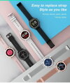 SMARTWATCH dámske Pacific 17-2 Náramok - silver + navyše remienok (sy010b)