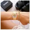 DÁMSKE HODINKY CASIO LA680WGA-4C (zd631c) + KRABIČKA