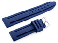 Gumový remienok na hodinky U09 -darkblue - 22mm
