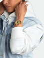 Dámske hodinkyCasio Vintage 37mm A171WEMG-9A + BOX (zd645a)