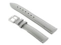 Kožený remienok W94 - silver - 12mm