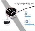 SMARTWATCH dámske Rubicon RNBE66 -  (sr014b)