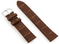 Kožený remienok W41 - dark brown- 22mm