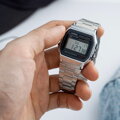 Pánske hodinky CASIO A158WA-1A (zd093a) - KLASYKA