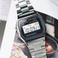 Pánske hodinky CASIO A158WA-1A (zd093a) - KLASYKA