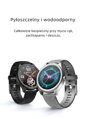 SMARTWATCH pánske G. Rossi SW012-4 gold/black + navyše náramok (sg007d)