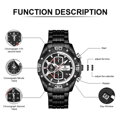 Hodinky pánske NAVIFORCE NF8018 - CHRONOGRAF (zn122b) + BOX