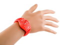 Hodinky dámske PERFECT S31 - orange (zp831c)
