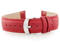 Kožený remienok W83 - red - 22mm