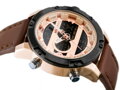 Hodinky pánske NAVIFORCE - NF9097 (zn043e) - brown/rosegold