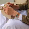 Hodinky dámske DANIEL WELLINGTON DW00100421 Iconic Emerald 28mm + BOX