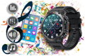 SMARTWATCH MĘSKI Gravity GT7-1 PRO - WYKONYWANIE POŁĄCZEŃ, PULSOKSYMETR (sg018a)