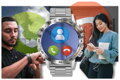 SMARTWATCH MĘSKI Gravity GT9-3 - WYKONYWANIE POŁĄCZEŃ, CIŚNIENIOMIERZ (sg021c)
