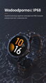 SMARTWATCH pánske G. Rossi SW018-4 black/red (sg012d) 