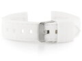 Gumový remienok na hodinky U20 - white 18mm