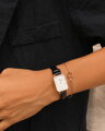Hodinky dámske DANIEL WELLINGTON DW00100434 - Quadro Pressed Sheffield Gold 32mm + BOX