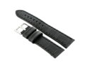 Kožený remienok W49 - black - 20mm
