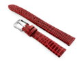 Kožený remienok W57 - red - 12mm