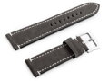 Kožený remienok W72 - gray - 20mm